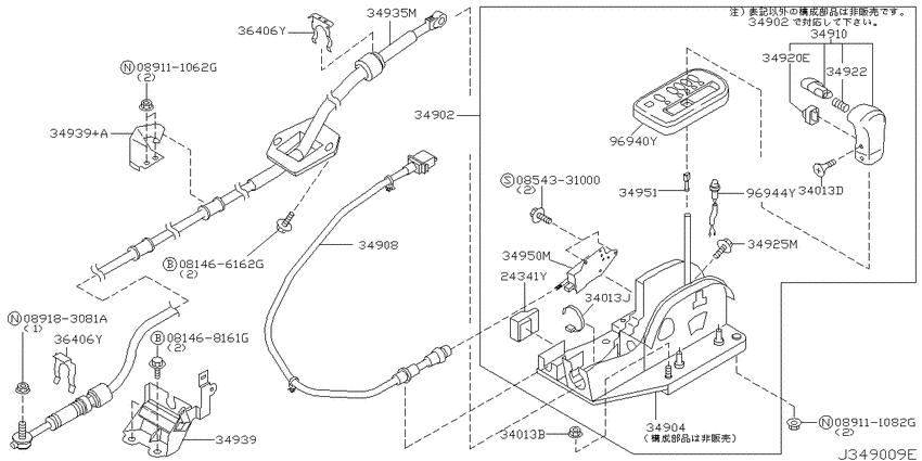 Auto transmission control device