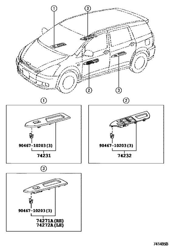 Armrest & Visor