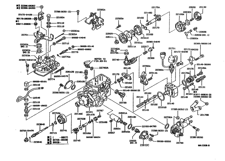 Injection Pump Body
