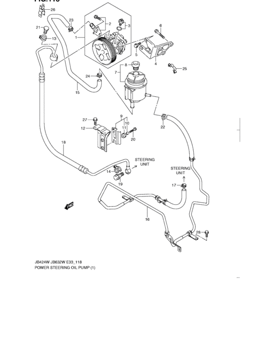 Power steering oil pump