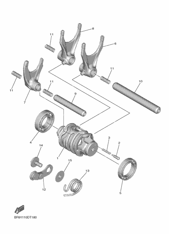 Shift Cam & Fork