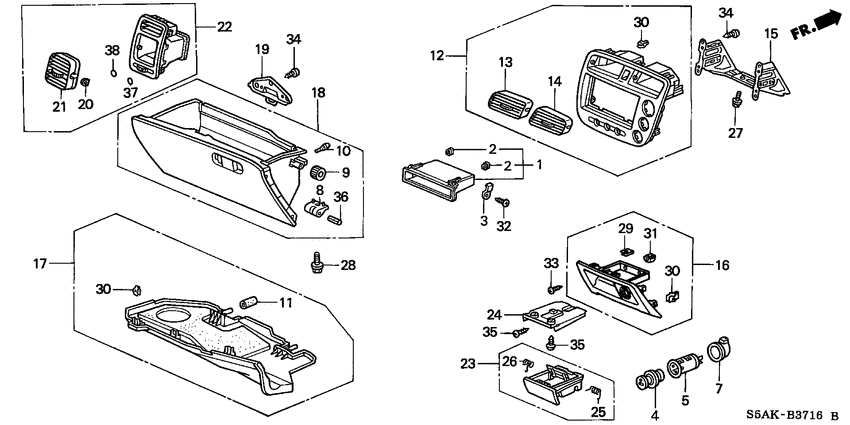 Instrument panel garnish