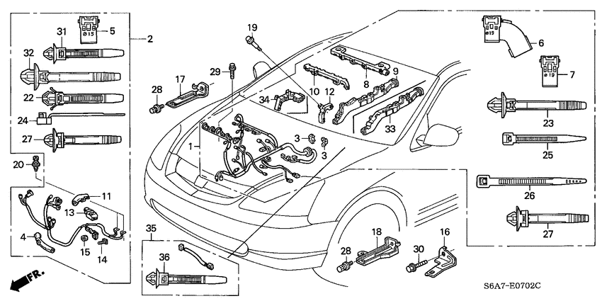 Engine wire harness