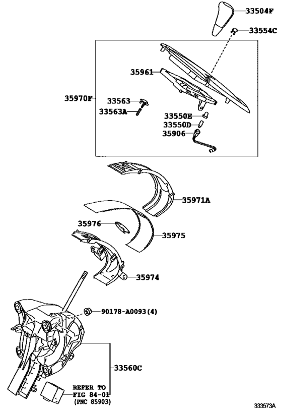 Shift Lever & Retainer