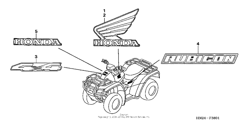 Marks (trx500fa/fga'05)