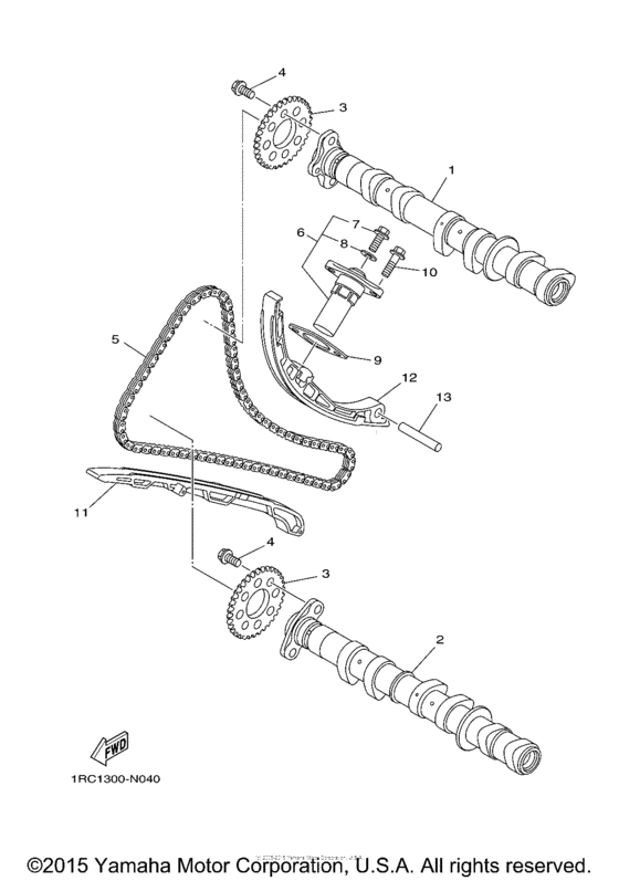 Camshaft & chain