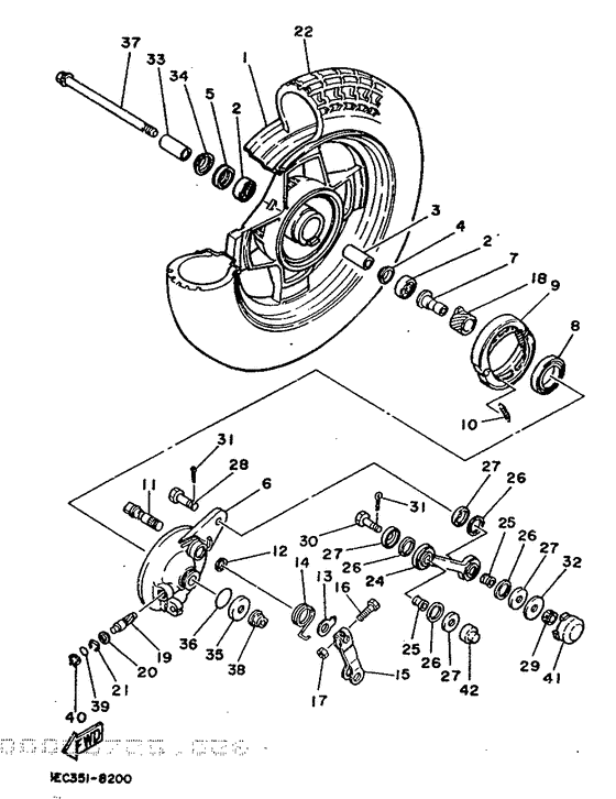 Front wheel