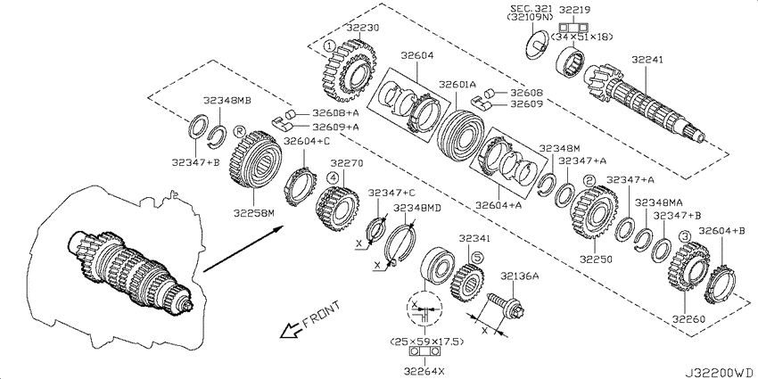 Transmission gear