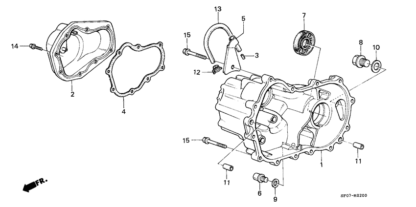 Transmission housing