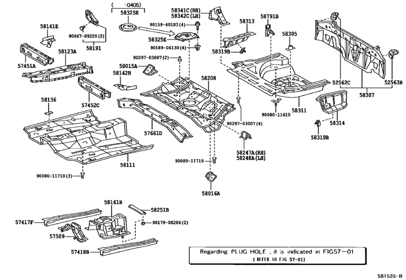 Floor Pan & Lower Back Panel