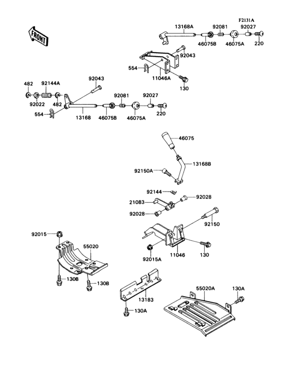 Frame fitting(lever)