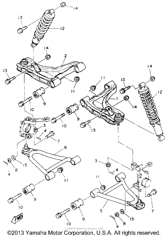 Front suspension wheel