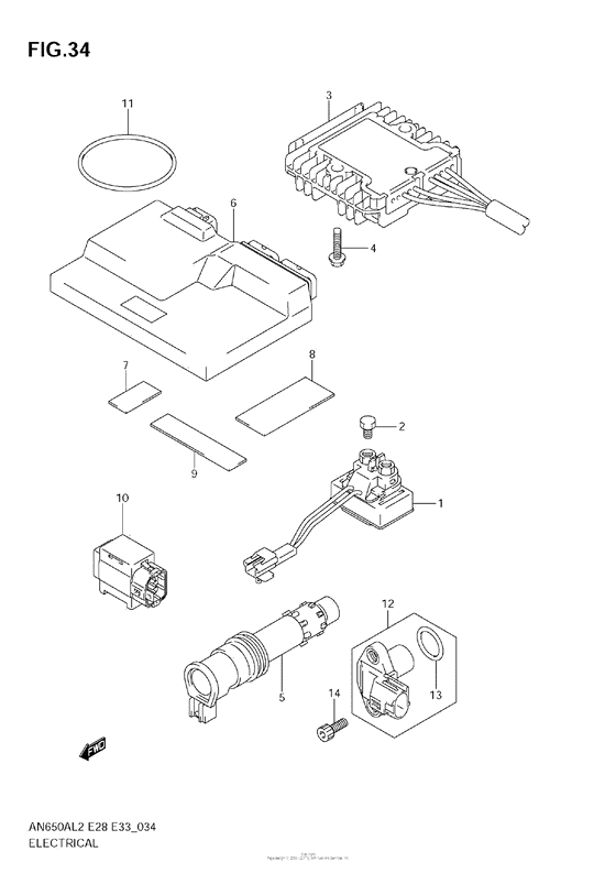 Electrical (An650A L2 E33)