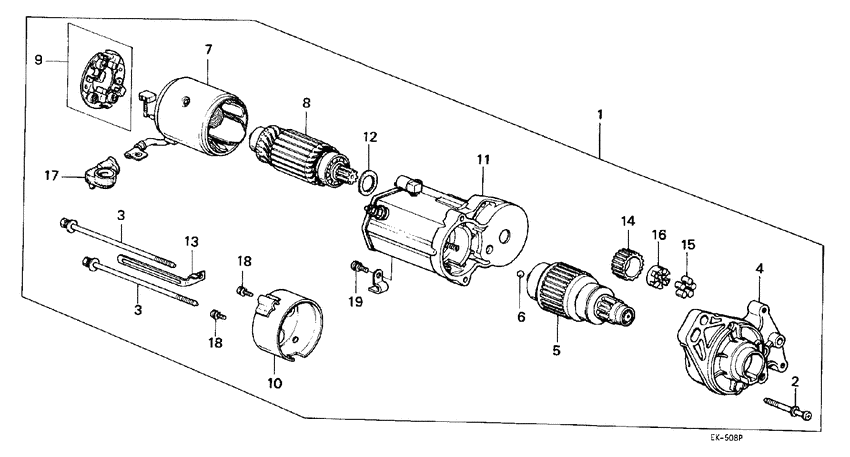Starter motor