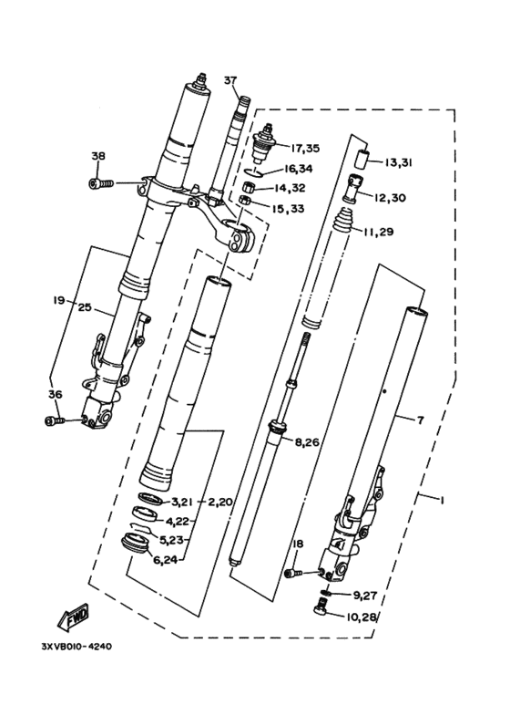 Front fork