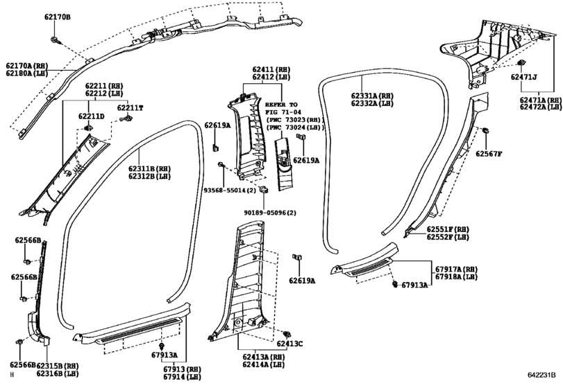 Inside Trim Board & Door Opening Trim Moulding