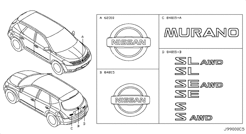 Emblem & name label