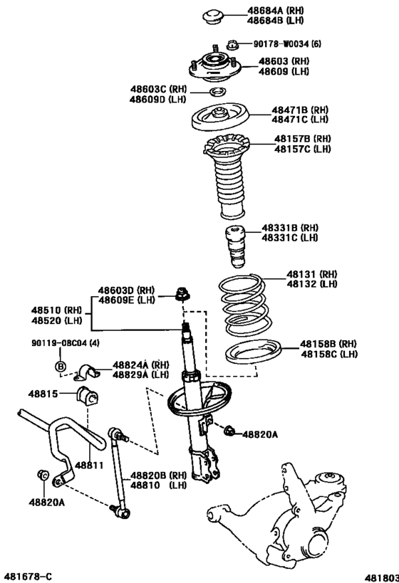 Front Spring & Shock Absorber