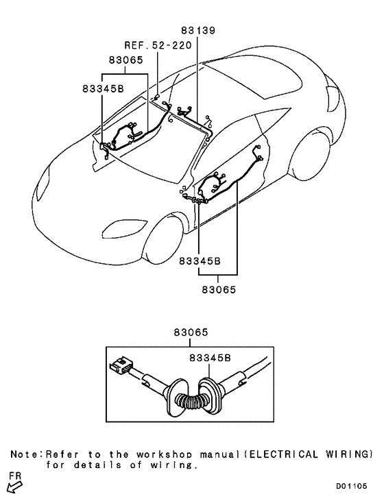 Wiring & attaching parts