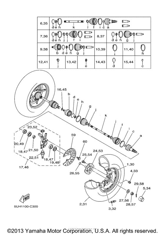 Front wheel