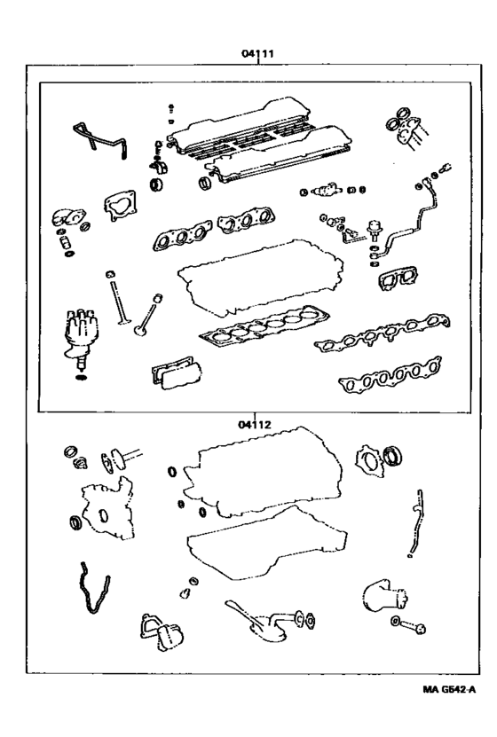 Engine Overhaul Gasket Kit