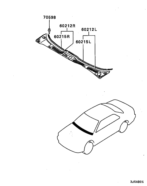 Front garnish & moulding