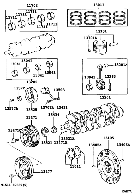 Crankshaft & Piston