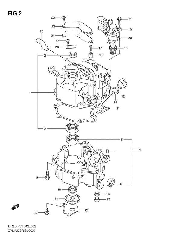 Cylinder block