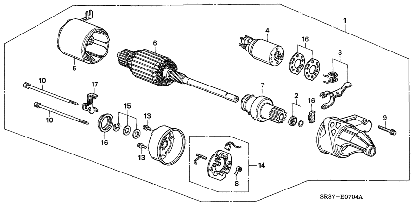Starter motor