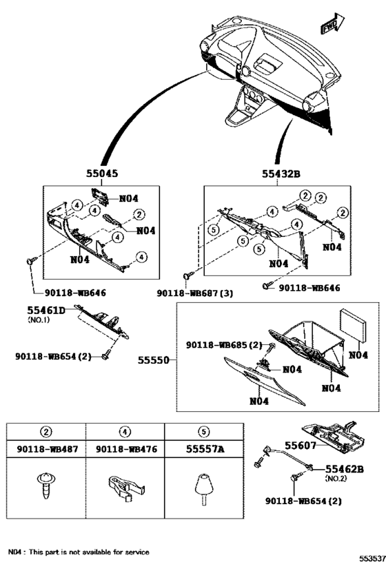 Instrument Panel & Glove Compartment