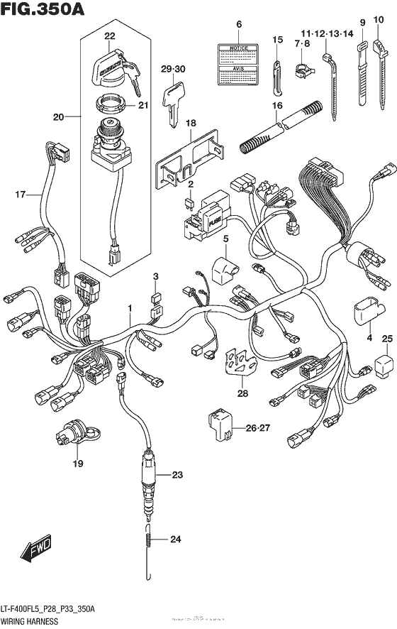 Wiring Harness (Lt-F400Fl5 P28)