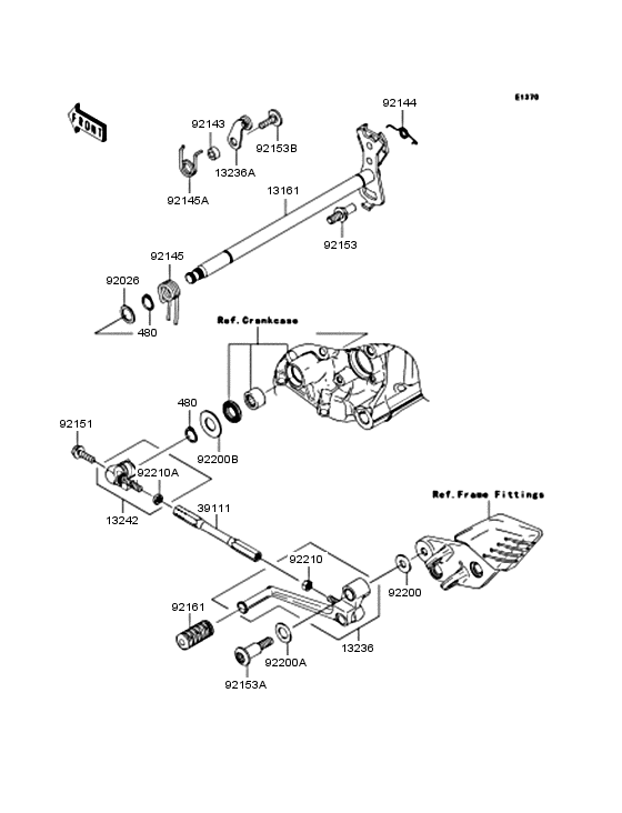 Gear change mechanism