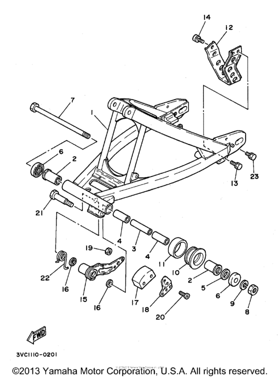 Rear arm & suspension