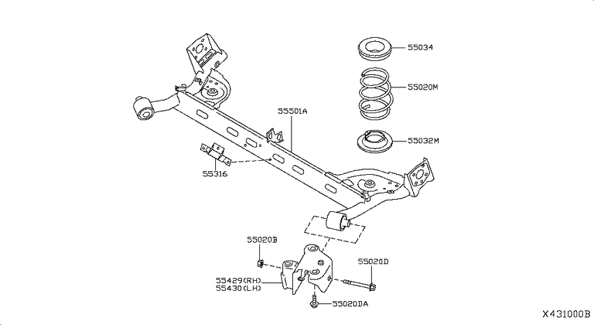 Rear suspension