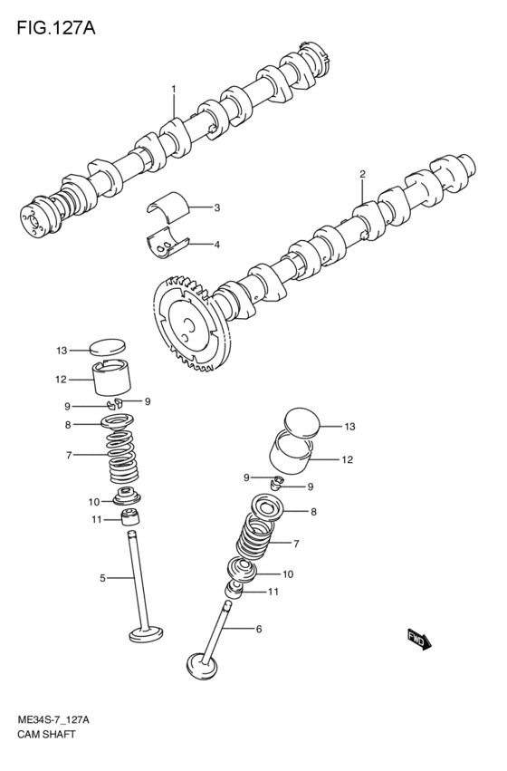 camshaft / valve