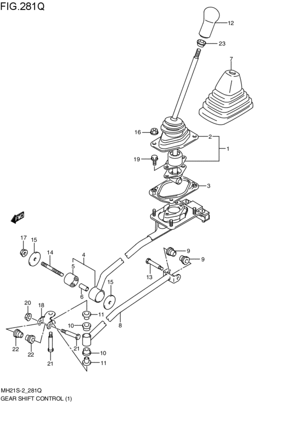 gearlever control
