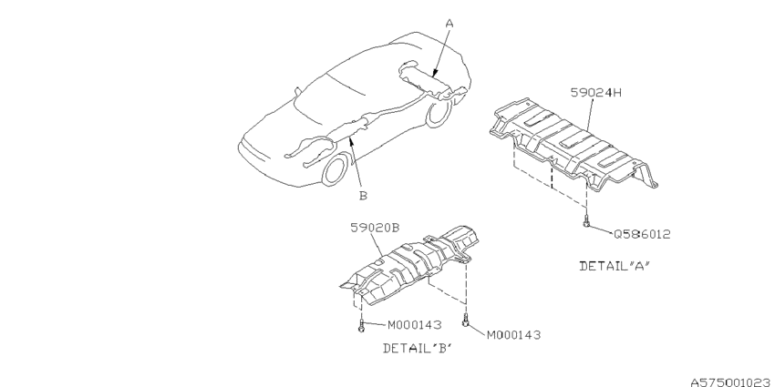 Exhaust & muffler cover