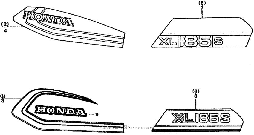 Stripe + emblem 79-80