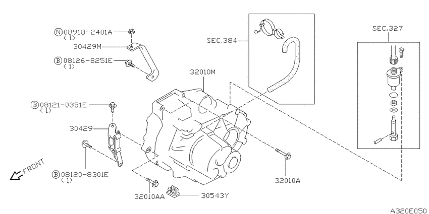 Manual transmission, transaxle & fitting