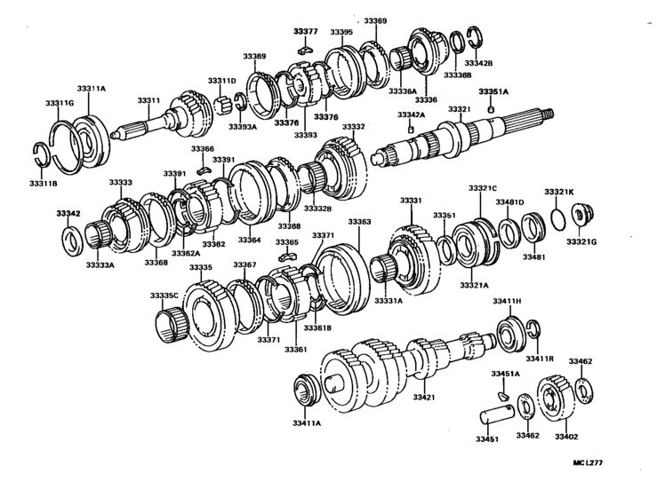 Transmission Gear (Mtm)