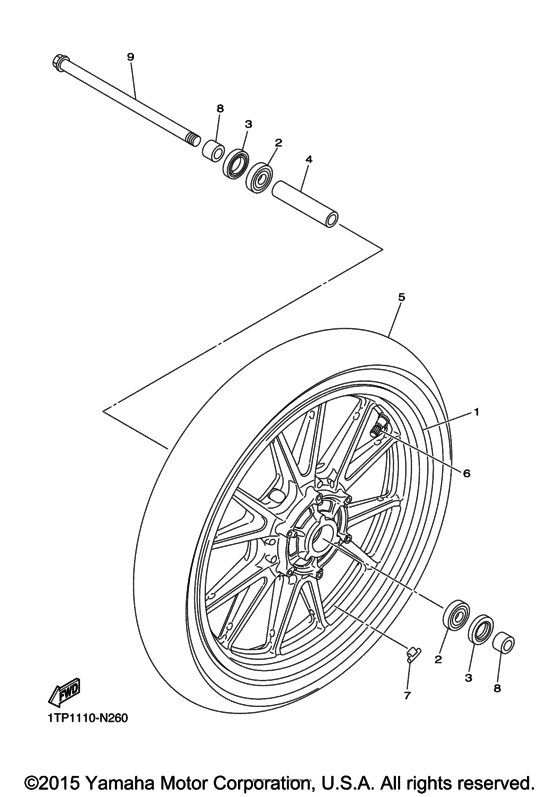 Front wheel