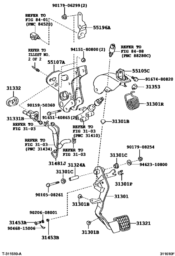 Clutch Pedal & Flexible Hose