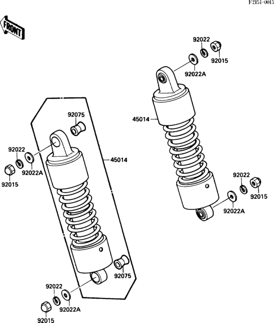 Suspension/shock absorber