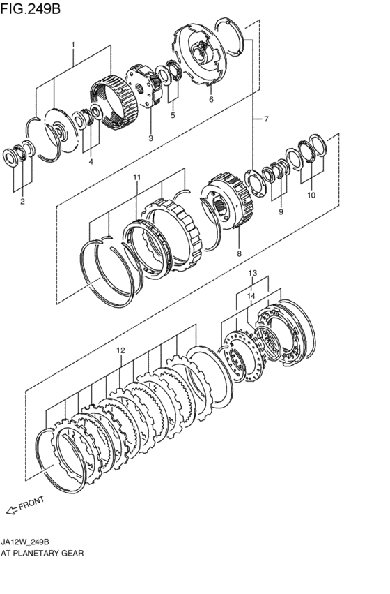 at - plastic material re-gear