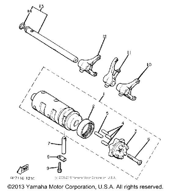 Shift Cam & Fork
