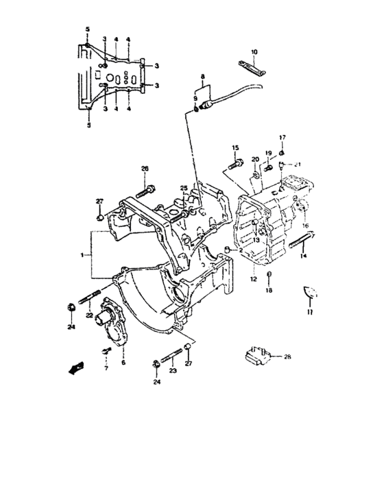 Transmission case