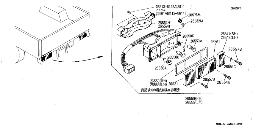 Rear combination lamp