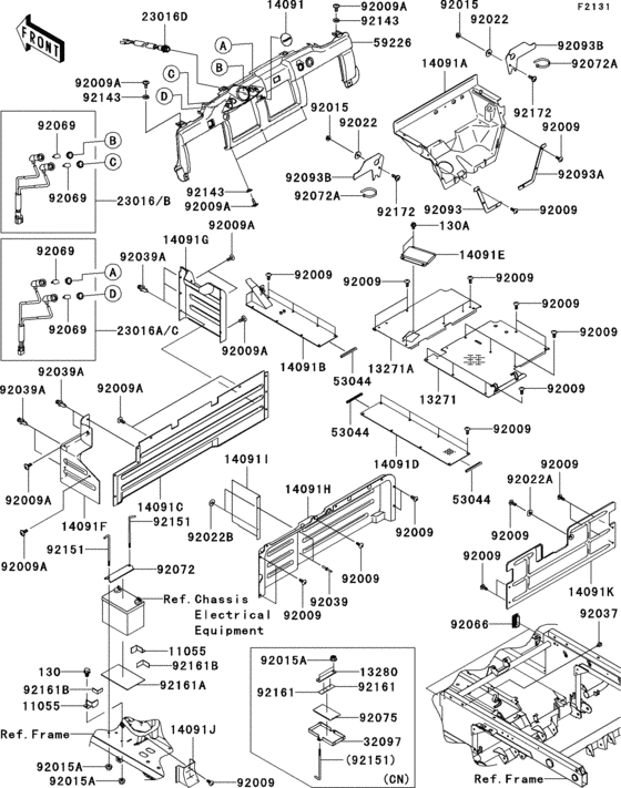 Frame fittings(1/2)