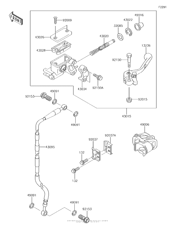 Front Master Cylinder