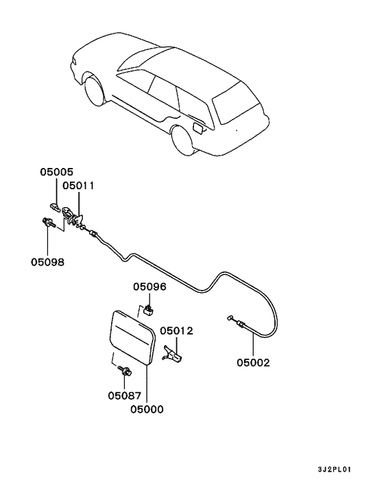 Fuel filler lid & lock